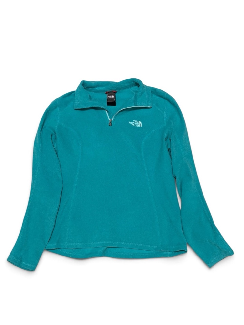 The North Face Teal Glacier 1/4 Zip Fleece Pullover Size XS